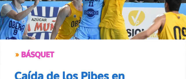 Caída de los Pibes en suplementario
