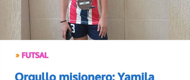 Orgullo misionero: Yamila Belarmino obtuvo el tercer puesto en la Copa Mundial de Futsal Juvenil