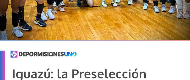 Iguazú: la Preselección Misionera Femenina Sub 14 y Sub 16 concentró en el Polideportivo Municipal