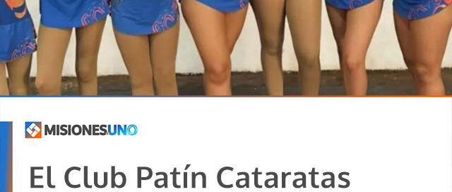 El Club Patín Cataratas inicia sus clases en el Polideportivo Municipal de Puerto Iguazú