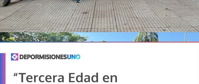 “Tercera Edad en Movimiento”: impulsan actividades físicas gratuitas para adultos mayores en Iguazú