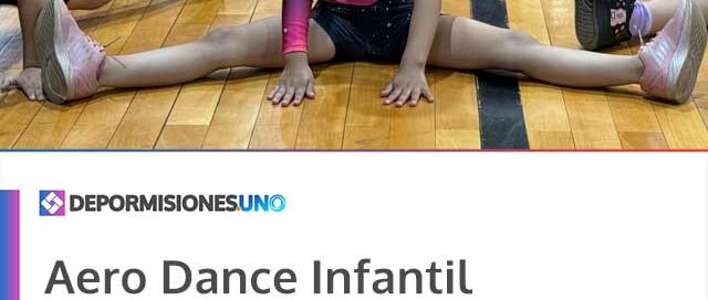 Aero Dance Infantil fortalece el desarrollo y la confianza de niños y niñas en el Polideportivo de Iguazú