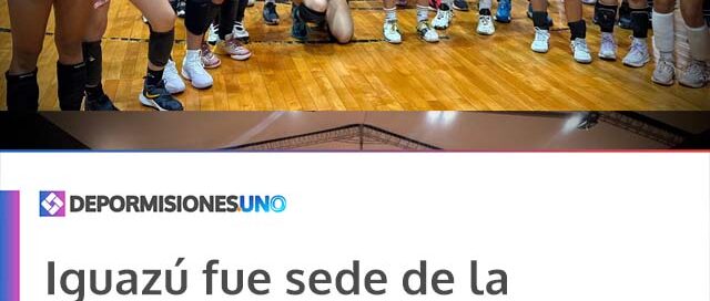 Iguazú fue sede de la concentración de la Preselección Misionera Femenina de vóley Sub 14 y Sub 16